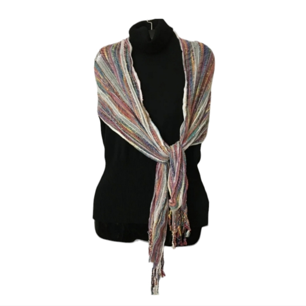 Multicolor light fashion scarf